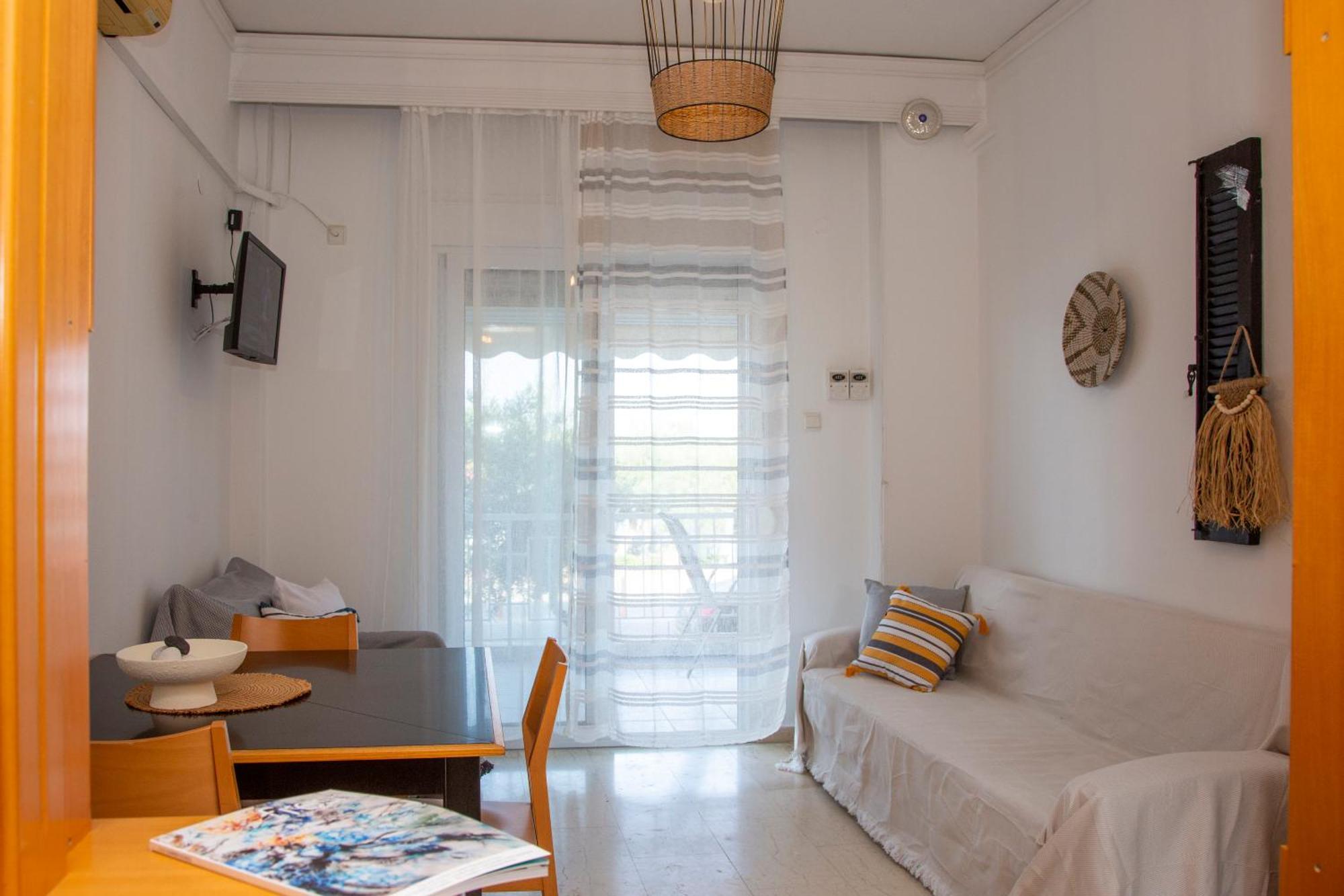 Ferienwohnung Seamoon Néa Péramos Exterior foto