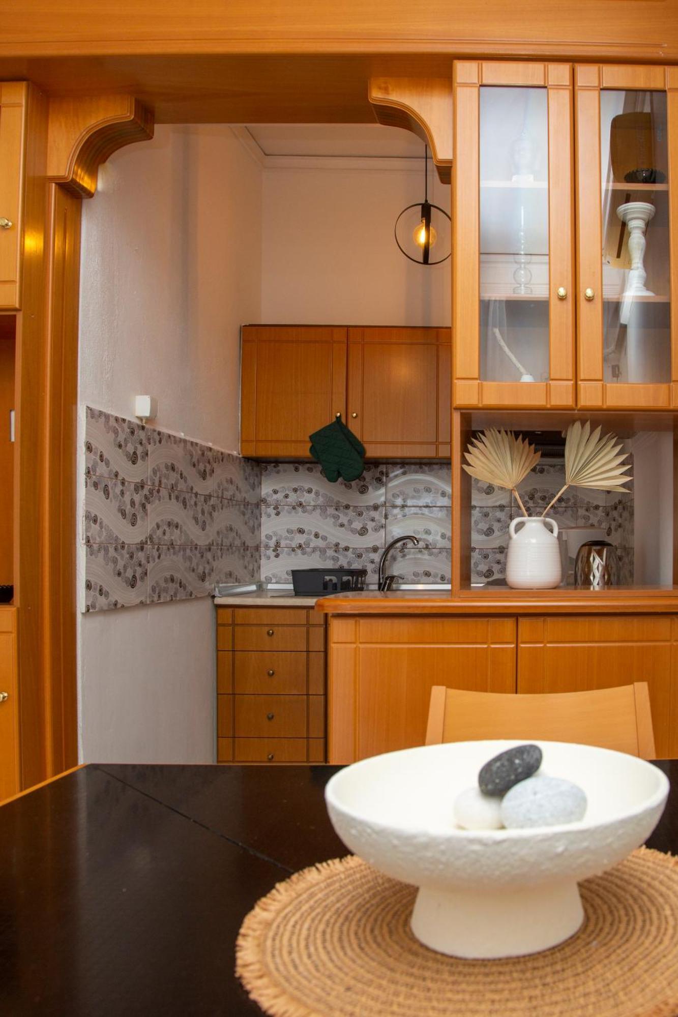 Ferienwohnung Seamoon Néa Péramos Exterior foto