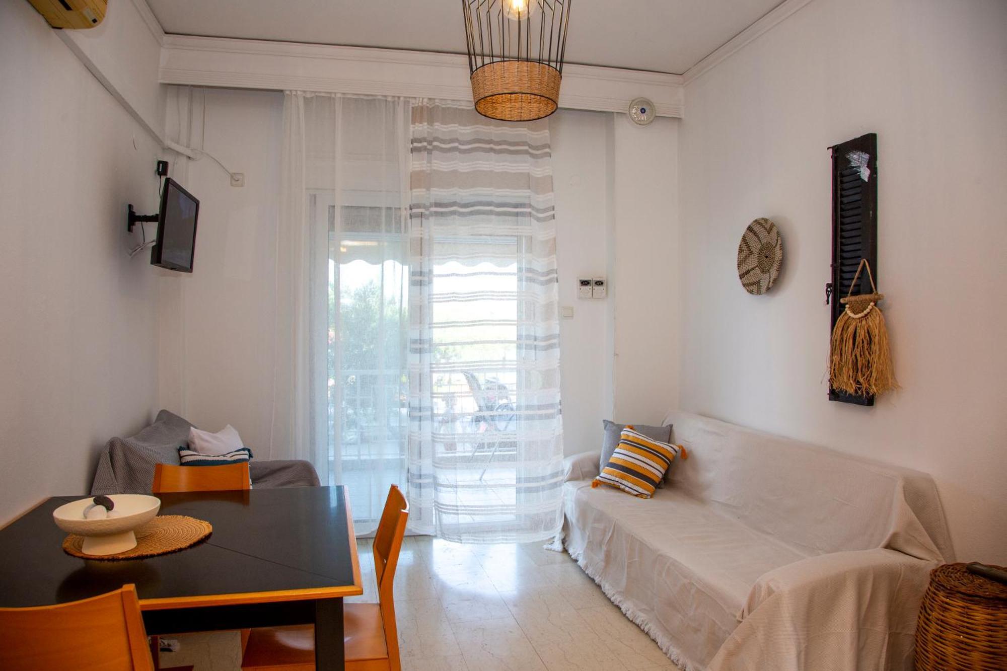 Ferienwohnung Seamoon Néa Péramos Exterior foto